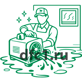 Сушка и уборка после потопа в Пушкино